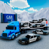 越野警车运输Offroad Police Car Transportv1.0 安卓版