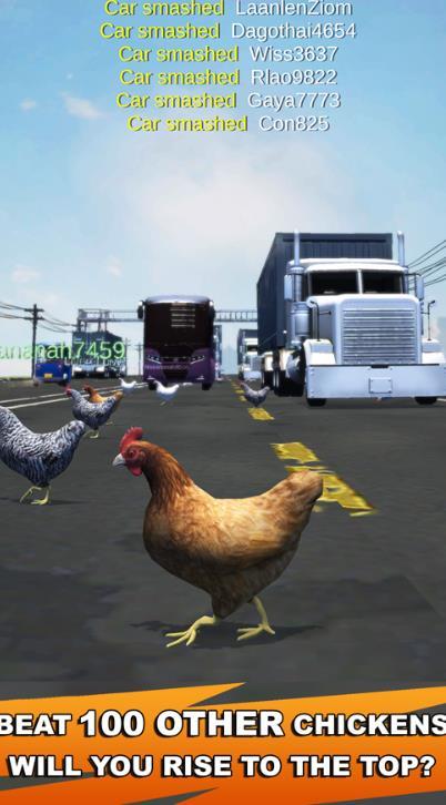 沙雕鸡过马路(Chicken Challenge)v0.9.5 安卓版