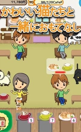 今天开幕的猫咪咖啡厅中文版(猫カフェ)v1.0.9 安卓版