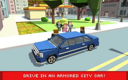 鱣˾Blocky Security Hollywood Driverv1.5 ׿