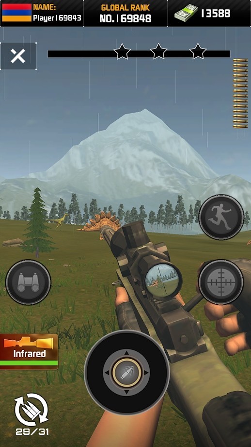 ҰWild Animal Hunt 2021: Dino Hunting Gamesv1.36 İ