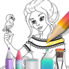 ɫPrincess Coloring