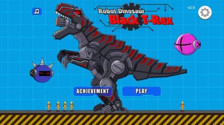 机器恐龙黑色暴龙(Black T-Rex)v2.9 安卓版