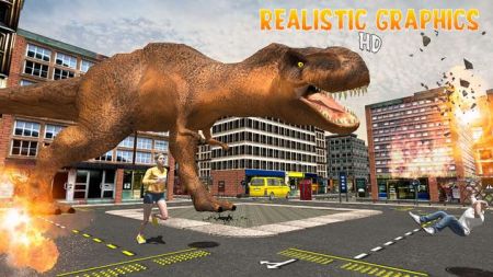 大猩猩粉碎城市King Kong Gorilla Dino Gamesv1.0.5 安卓版