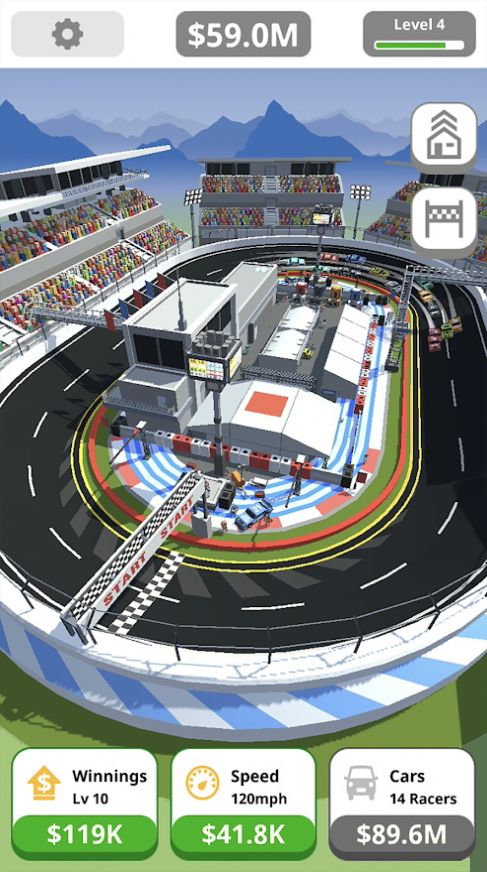 闲置汽车冲刺(Idle Tap Racing)v1.21.0 安卓版