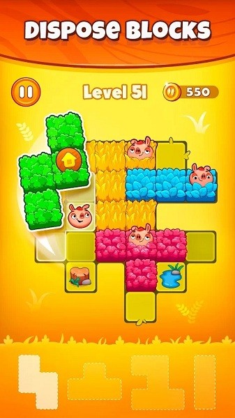 猪与狼方块拼图(Pigs and Wolf)v1.0.0.1 安卓版