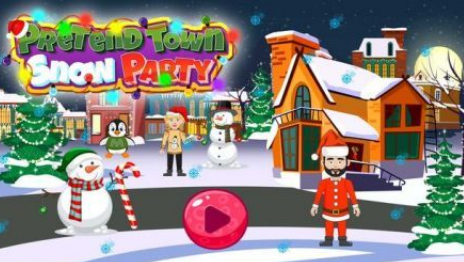 ģСѩɶ(Pretend Town Snow Party)