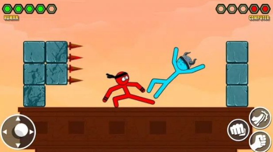 ˶(Stickman Kick Fighting Game)