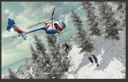 直升机救援游戏中文版Helicopter Hill Rescuev2.5 安卓版