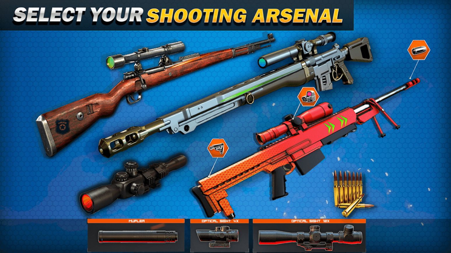 ѻӢط(Hero Sniper FPS Shooting Game)v2.4 ׿