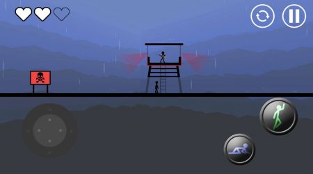 火柴人跑酷勇者Stickman Parkour Platform 2v2.0 安卓版