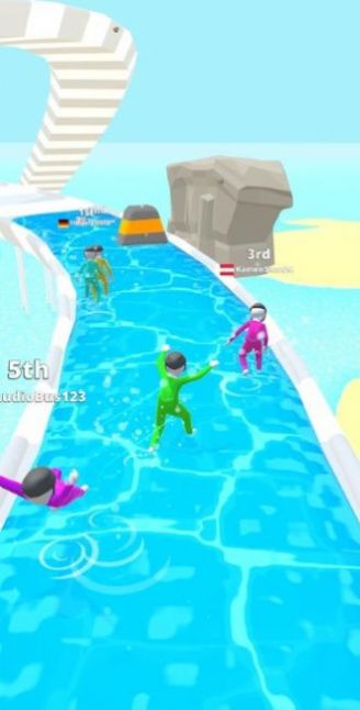 滑道障碍赛3D(Slick Run 3D)v1.0 安卓版