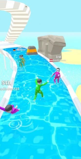 滑道障碍赛3D(Slick Run 3D)v1.0 安卓版