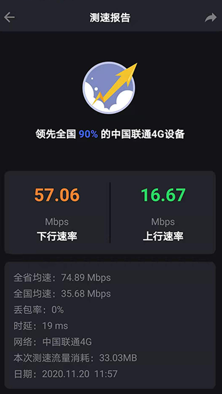 信通测速Speedtest appv1.3.7 最新版