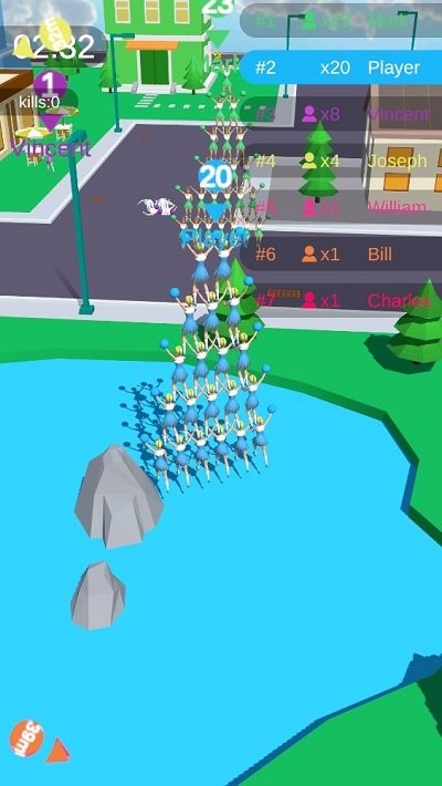 ӴԾϷ(Cheerleaders Run io)v0.2 ׿