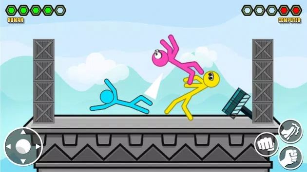 ˶Ϸ(Stickman Kick Fighting Game)v1.1 ׿