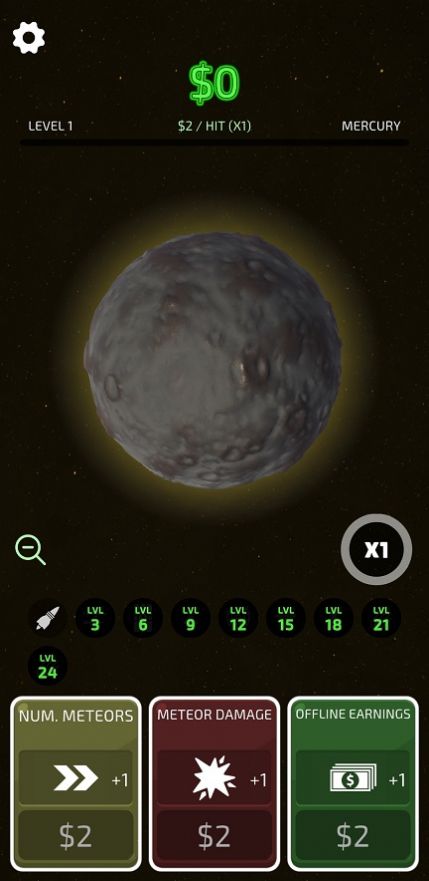 空闲星球毁灭(Idle Planet Destroyer)v1.1 安卓版