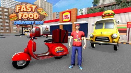 外卖小哥模拟器Fast Food Delivery Boyv1.1 安卓版