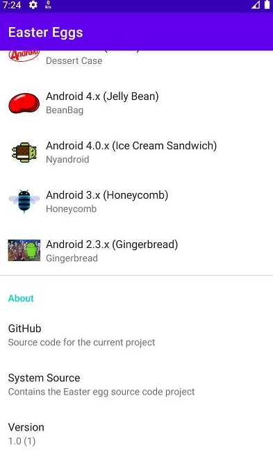 Easter Eggs appv1.6.2 °