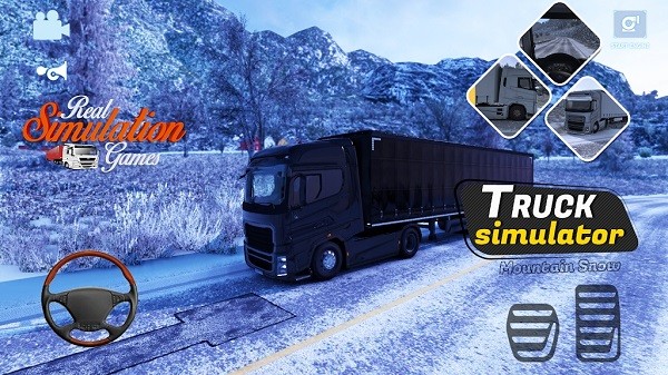 ŷѩؿģ(Truck Simulator Snow Mountain)v1.0 ׿