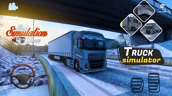 ŷѩؿģ(Truck Simulator Snow Mountain)v1.0 ׿