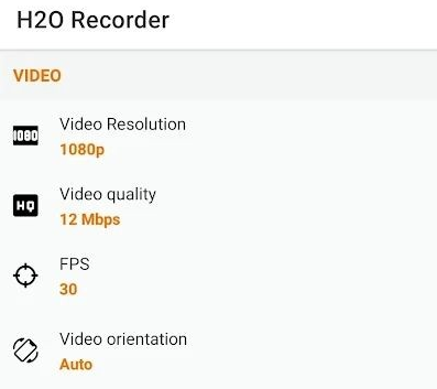 h2o¼app(h2o recorder)