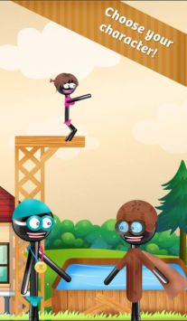 ˸̨ˮStickman High Jump Divingv1.3 ׿