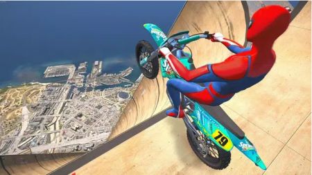 超级英雄赛车特技Super hero Racing Bike Stuntv1.0.5 安卓版