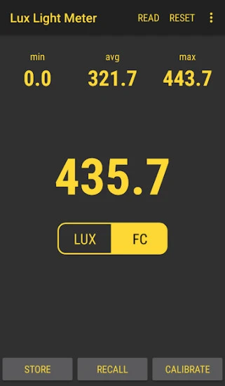 Lux Light Meter appv031.2022.01.11 ׿