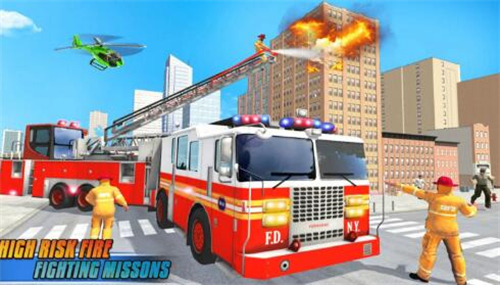 真实消防车模拟驾驶灭火Fire Truck Drivingv24 安卓版