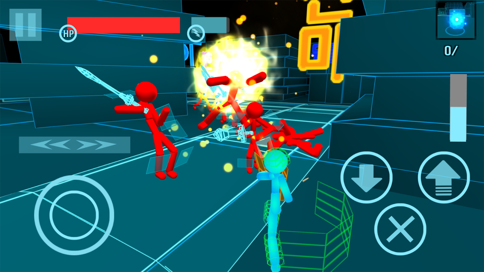 ˿ƼսStickman Neon Gun Warriorsv1.10 ׿