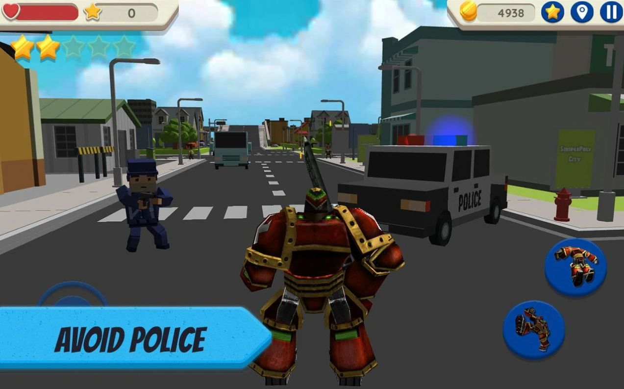 ˳(Robot Hero: City Simulator 3D)v1.039 ׿