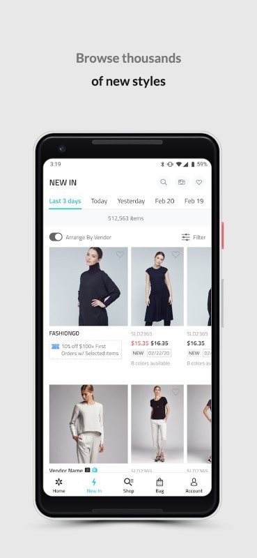 fashiongo appv3.3.2 安卓版