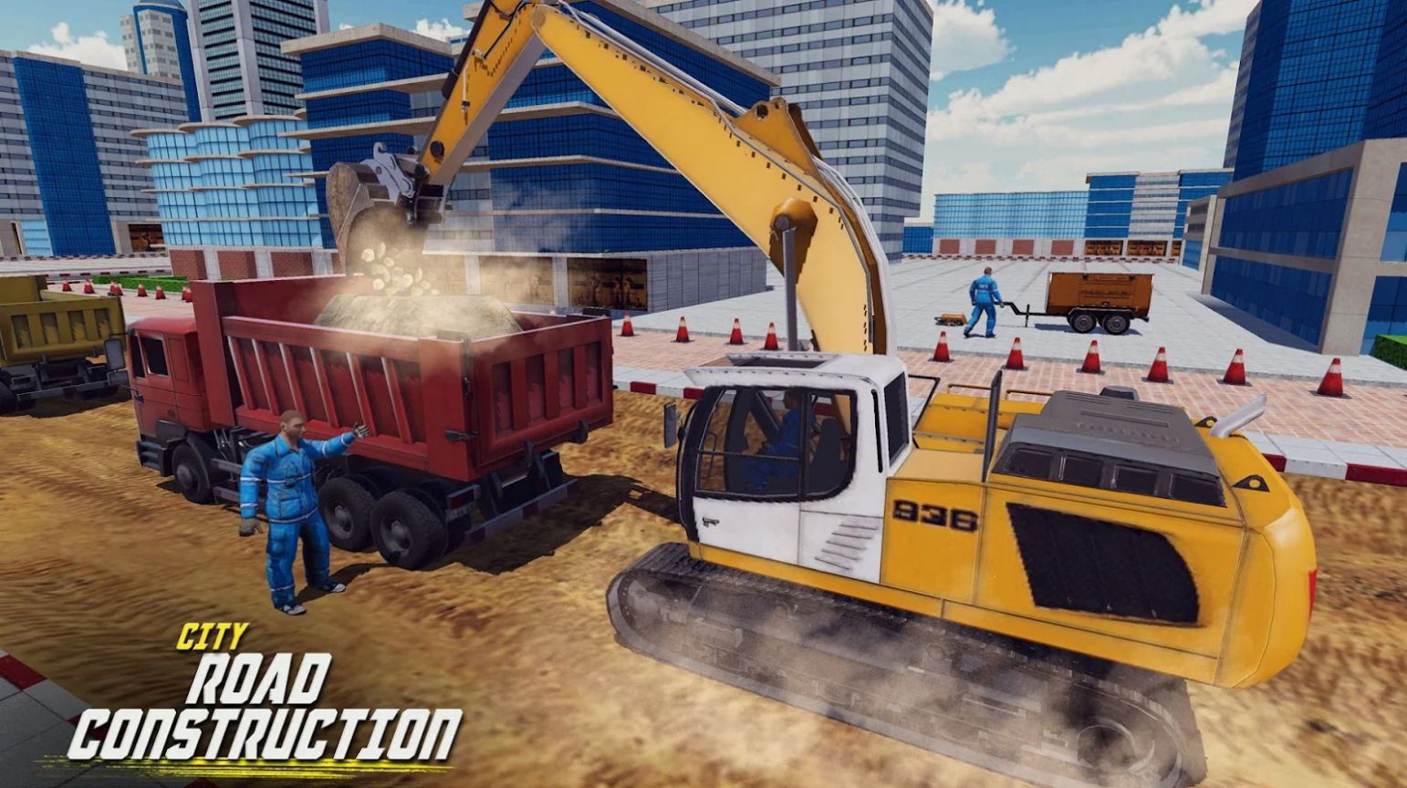 ʩھģϷ(Excavator Road Construction 3D)v3.2 ׿