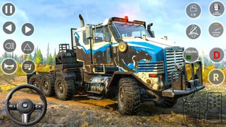 越野泥浆卡车驾驶(Offroad Mud Driving Truck Games)v1.0 安卓版