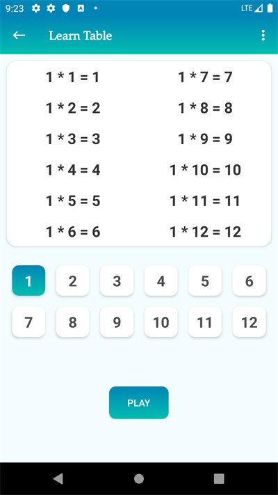 ѧ(maths tables)v1.0 ׿