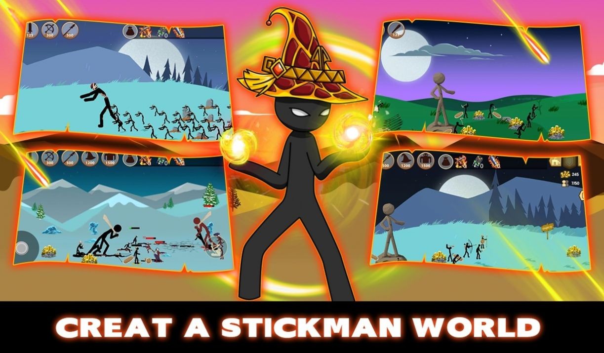 火柴人战争荣誉之战Stickman War: Battle of Honorv1.0.6 中文版