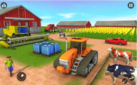 ʻũҵģTractor Driving Farming Simv1.8 ׿