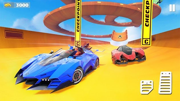 特技汽车竞赛汽车跳跃(Stunt Car Race)v1.0 安卓版