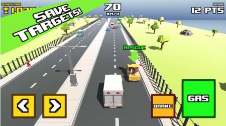 疯狂之路救护车Crazy Road Ambulancev0.11 安卓版