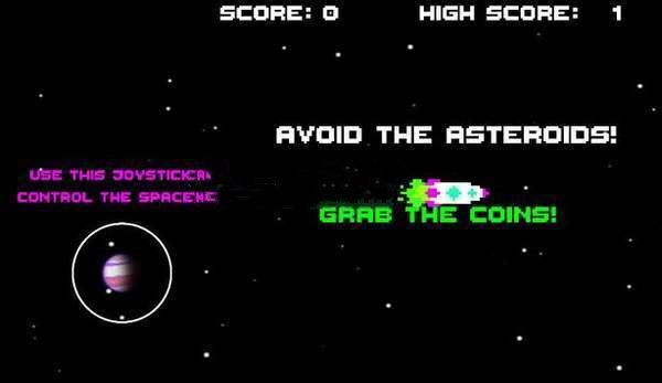 像素小行星游戏(Asteroids)v1.2 安卓版