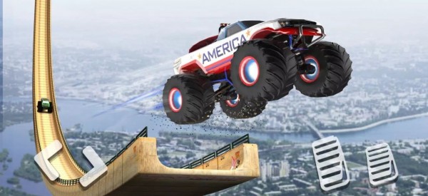 怪物大脚车特技Monster TruckStunt Car Gamev4.0 安卓版