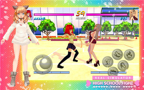 High SchoolGirlRealBattleSimulatorFightLife̬ģv7.0 ׿