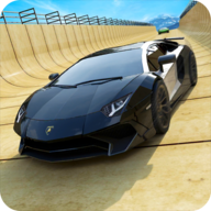 超级汽车特技赛3D游戏Mega Car Stunt Race 3D Gamev1.0.2 安卓版