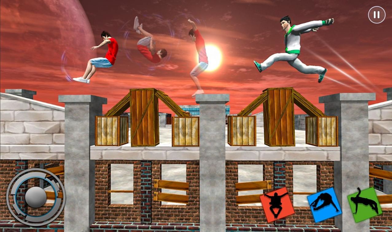 ܿʵģ(Freestyle Rooftop Parkour Run)v1.1.5 ׿