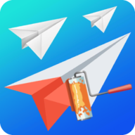 纸飞机折叠和油漆(Paper Plane Fold And Paint)v0.9.5 安卓版