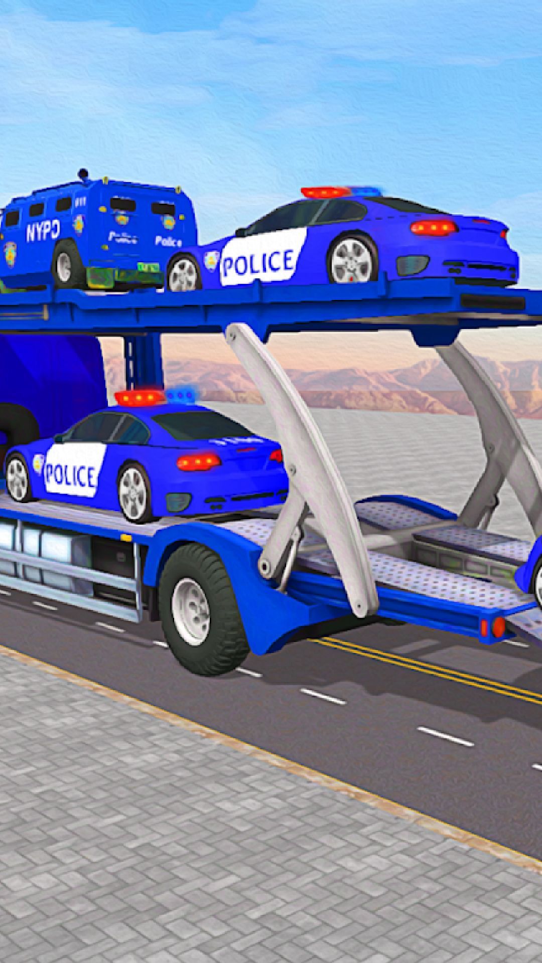 警察货物运输卡车(Police Cargo Transports Truck)v1.2.4 安卓版