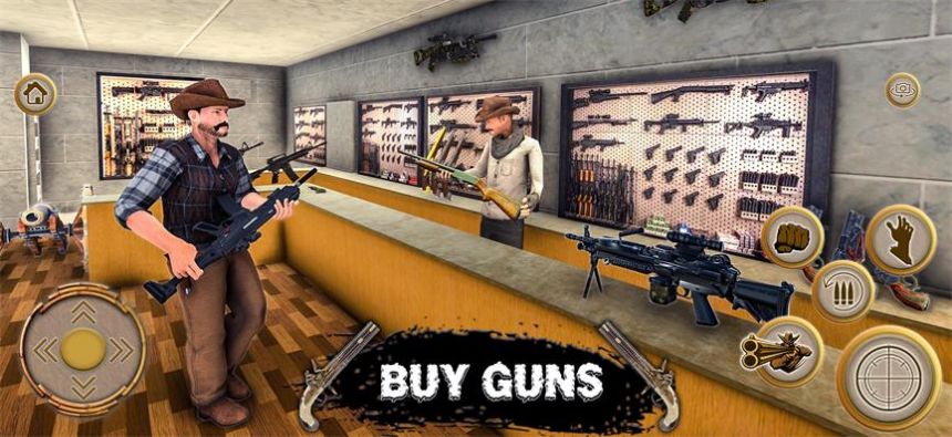 西部狂野牛仔射击(Western Cowboy Gun Shooting)v1.0 安卓版