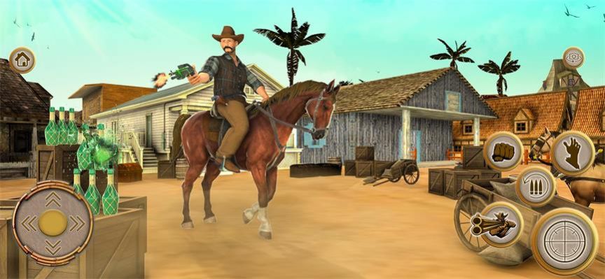 西部狂野牛仔射击(Western Cowboy Gun Shooting)v1.0 安卓版