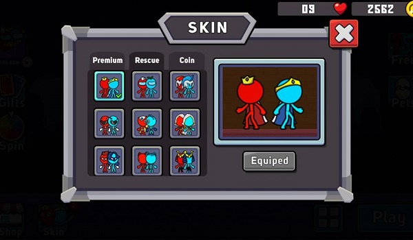 Red and Blue Stick Escapev0.3 İ